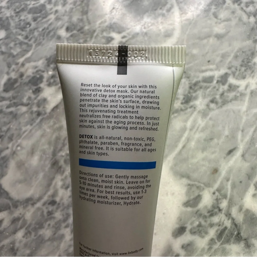 New‎ Liv Body Detox Purifying Mask